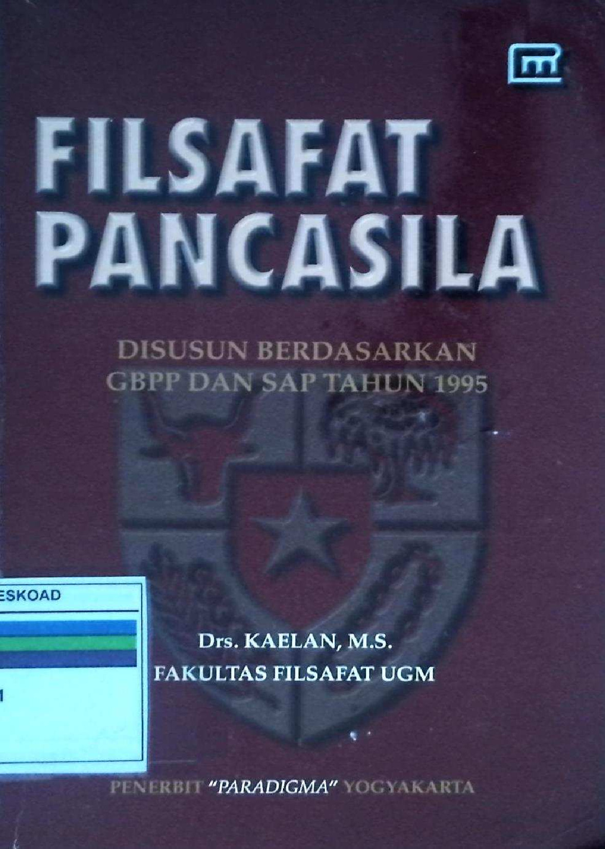 Filsafat Pancasila Disusun Berdasarkan Gbpp Dan Sap Tahun 1995